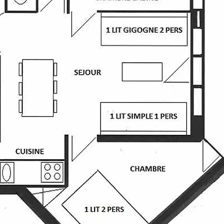 Cosy 2 Pieces + Cabine, Ski-in/ski-out, Balcon Sud, Renove, 6 Pers, Montchavin Les Coches - Fr-1-329-15 * La Plagne